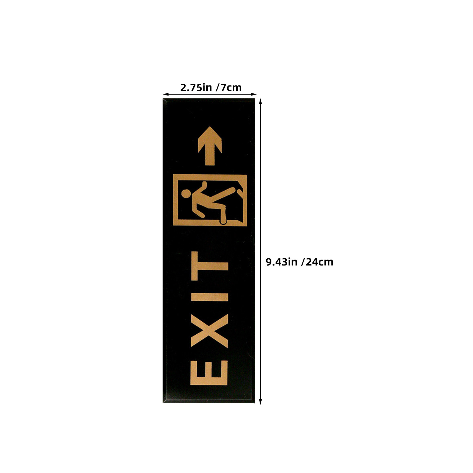 5Pcs Exit Sign Self Adhesive A - Emergency Exit Sign ulasan dan harga