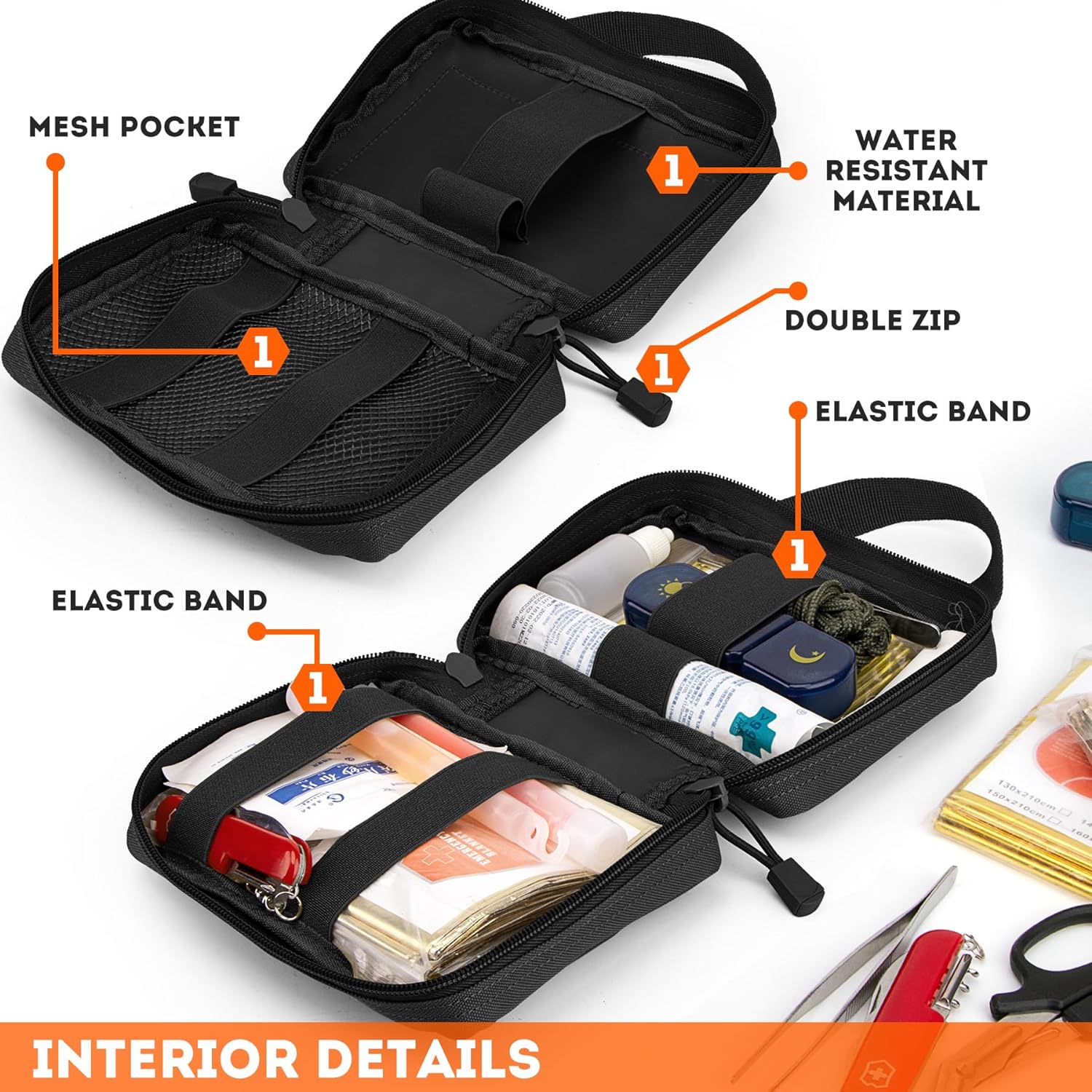 Tactical EMT Pouch, Upgrade IF - First Aid Bag Kit ulasan dan harga