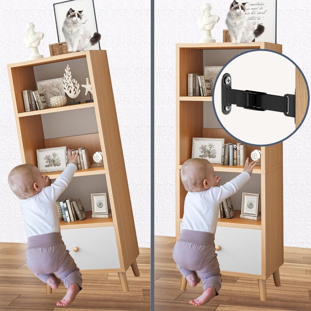 Earthquake Proof Furniture Anc - Earthquake Anchor Strap ulasan dan harga