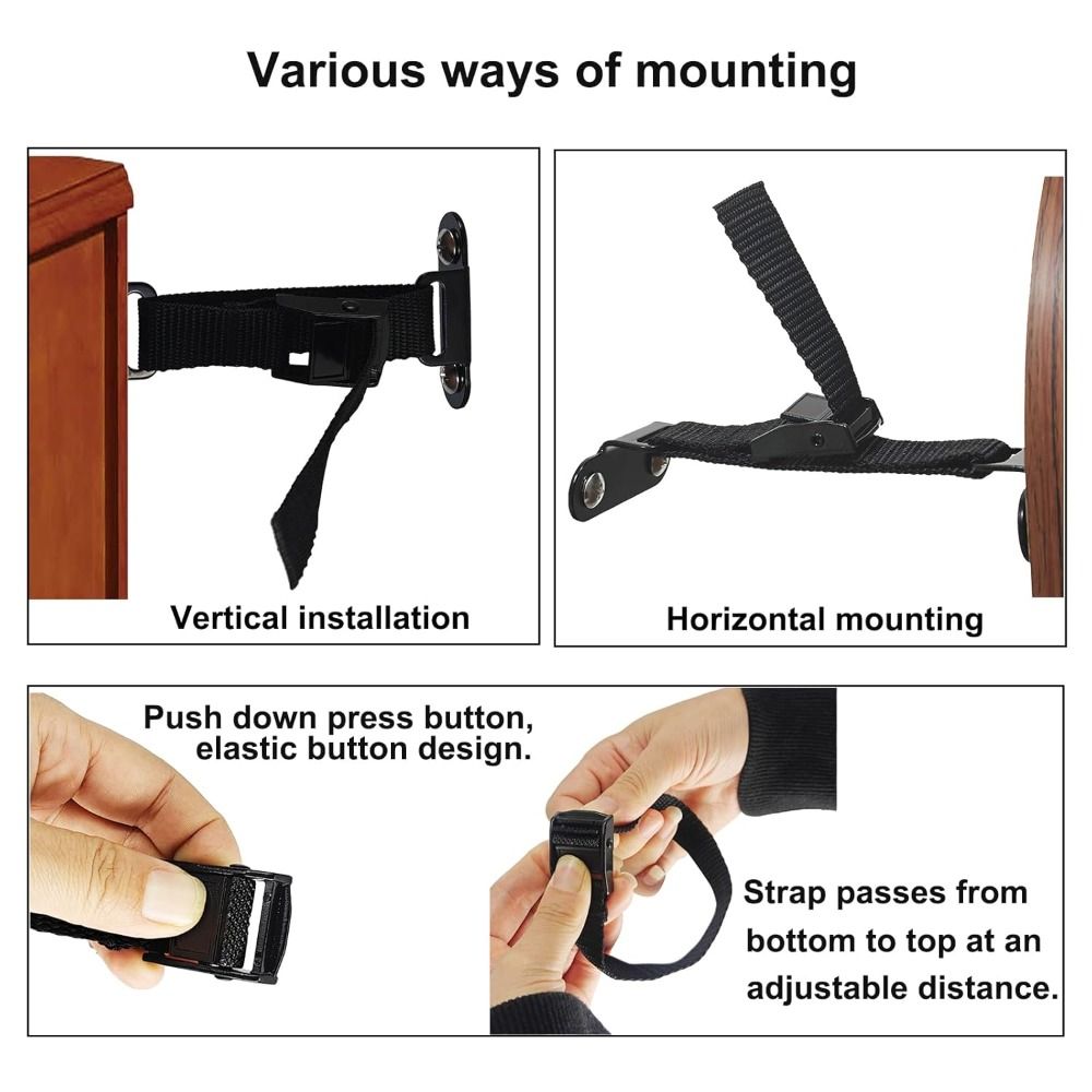 Earthquake Proof Furniture Anc - Earthquake Anchor Strap ulasan dan harga