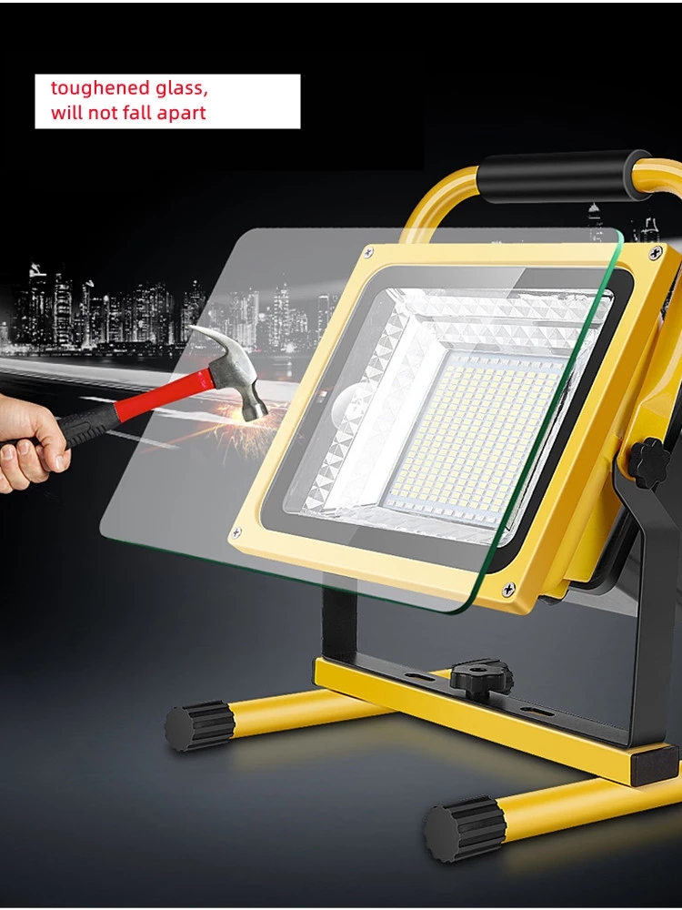 LED Strong Charging Floodlight - Power Outage Light ulasan dan harga
