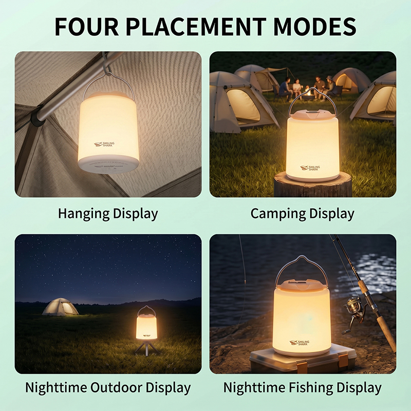 SMILING SHARK LED Rechargeable - Power Outage Light ulasan dan harga