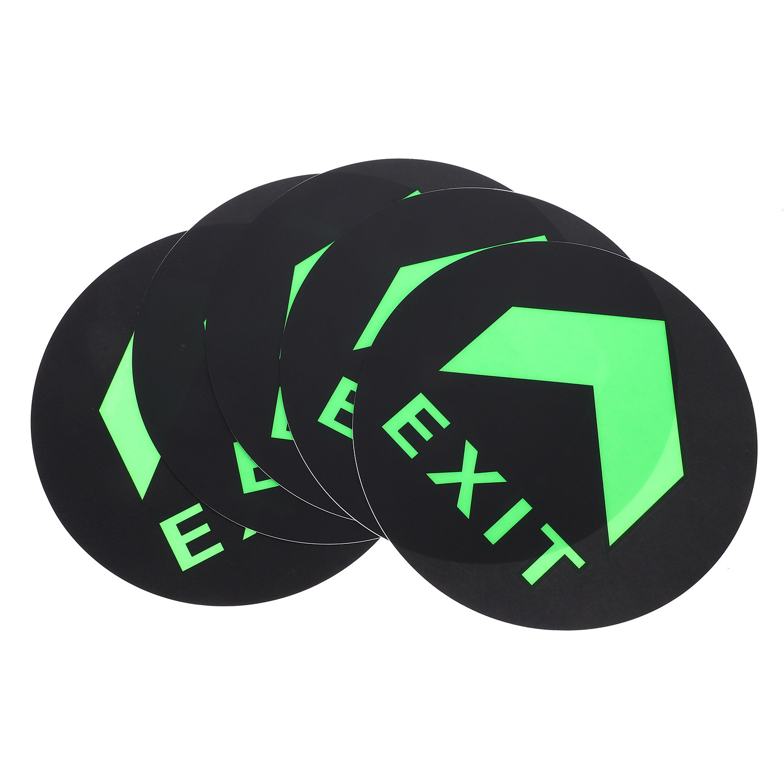 5Pcs Glow Safety Exit Signs Ni - Emergency Exit Sign ulasan dan harga