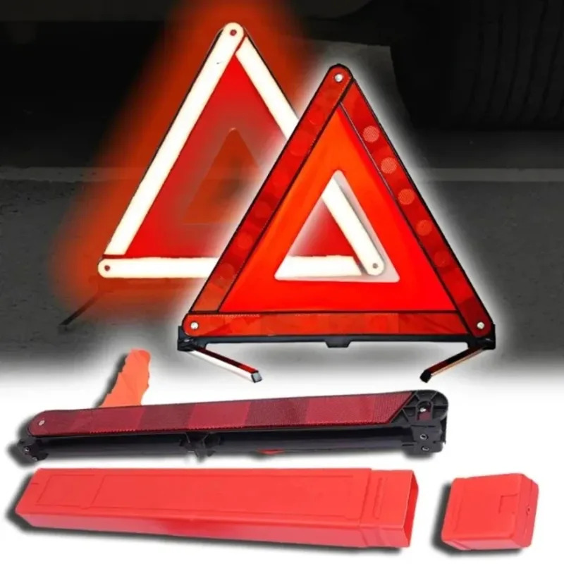 Car Triangle Red Reflective Tr - Emergency Exit Sign ulasan dan harga