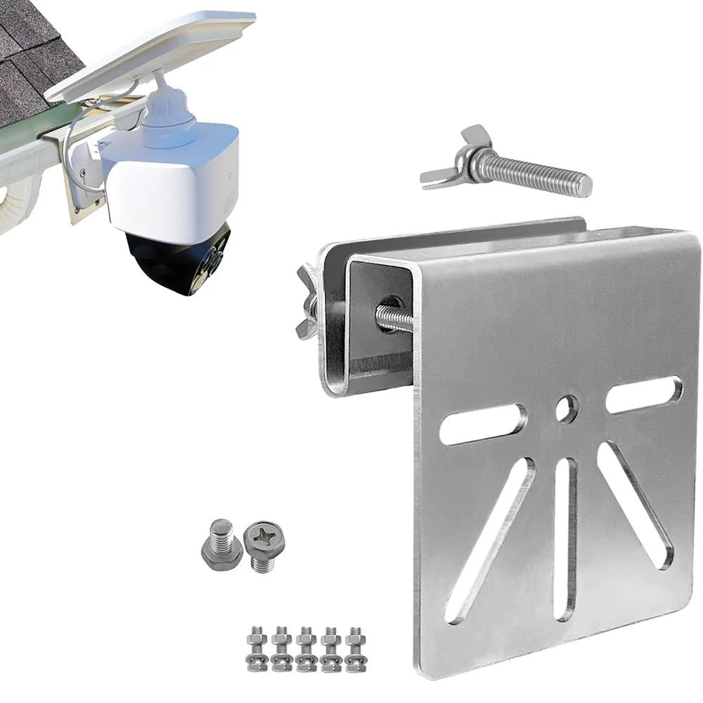 Metal Gutter Wall Mount Bracke - Eufy Camera S340 ulasan dan harga