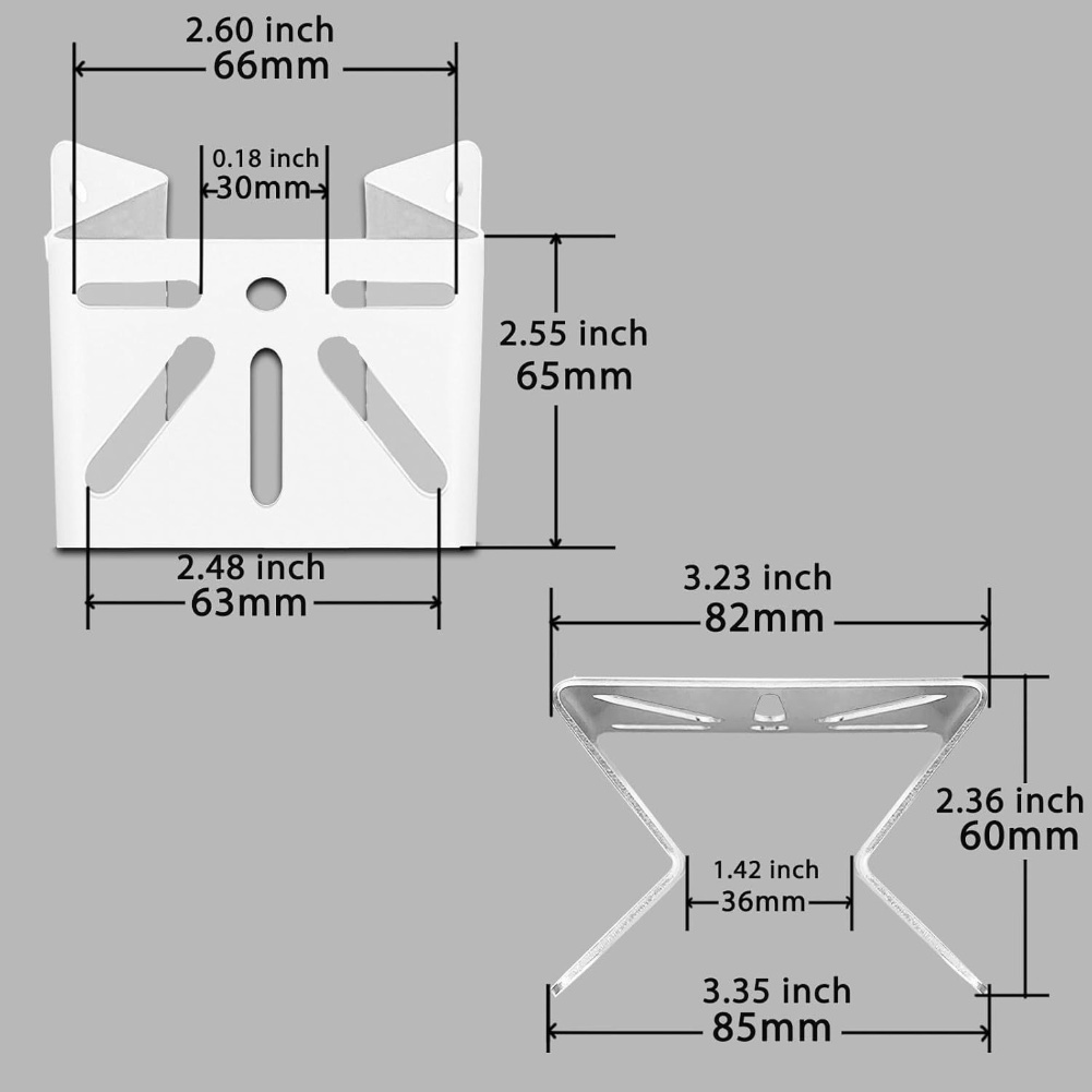 White Corner Mount Bracket for - Eufy Camera S340 ulasan dan harga