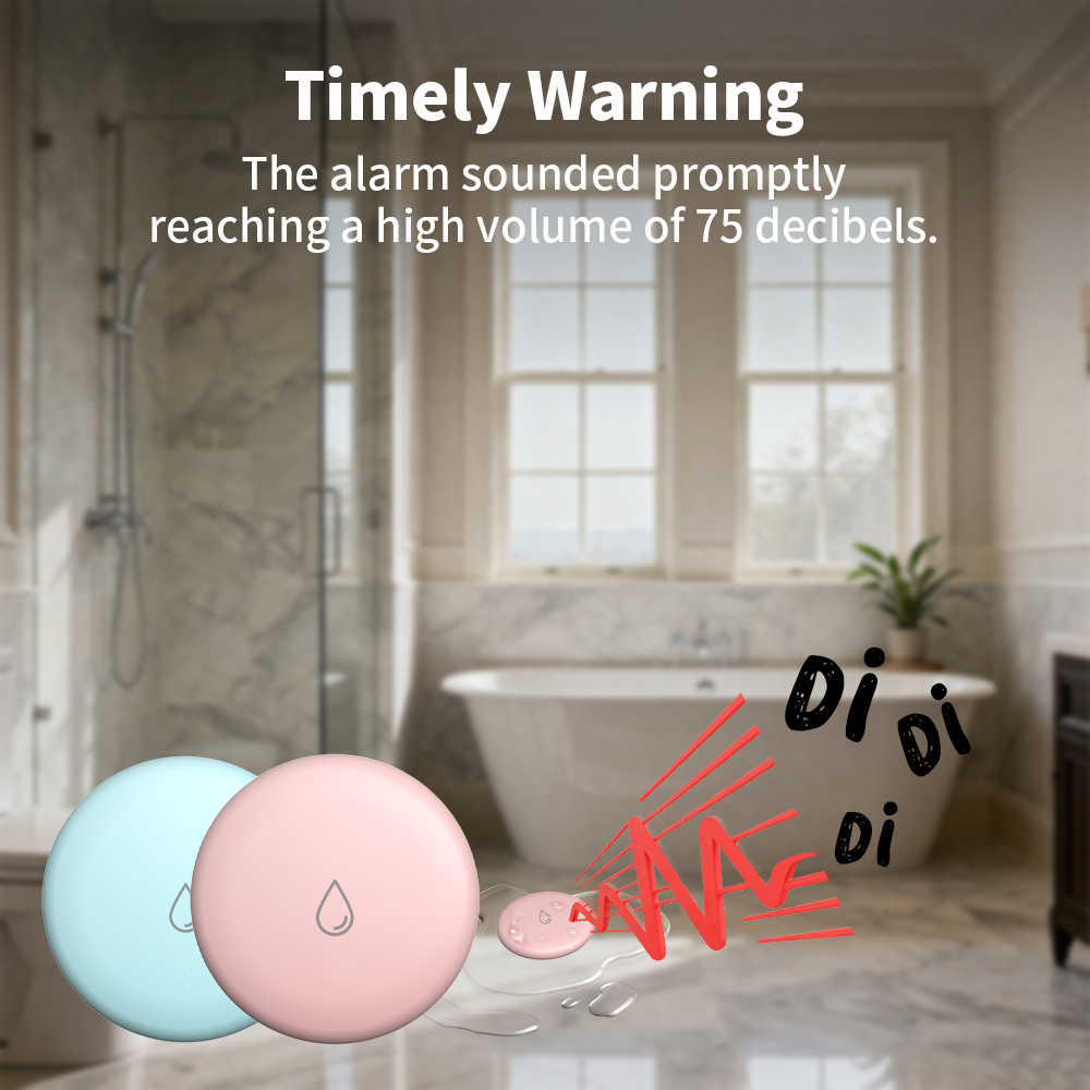 Zigbee Leakage Sensor LED Imme - Water Alarm Sensor ulasan dan harga