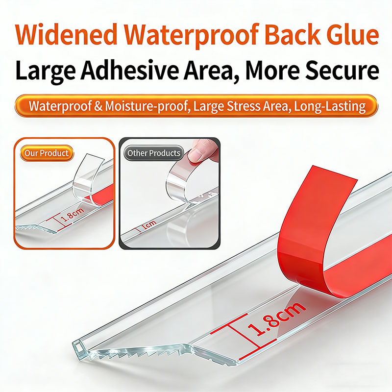 1.5m/1m Transparent Waterproof - Window Lock Bar ulasan dan harga