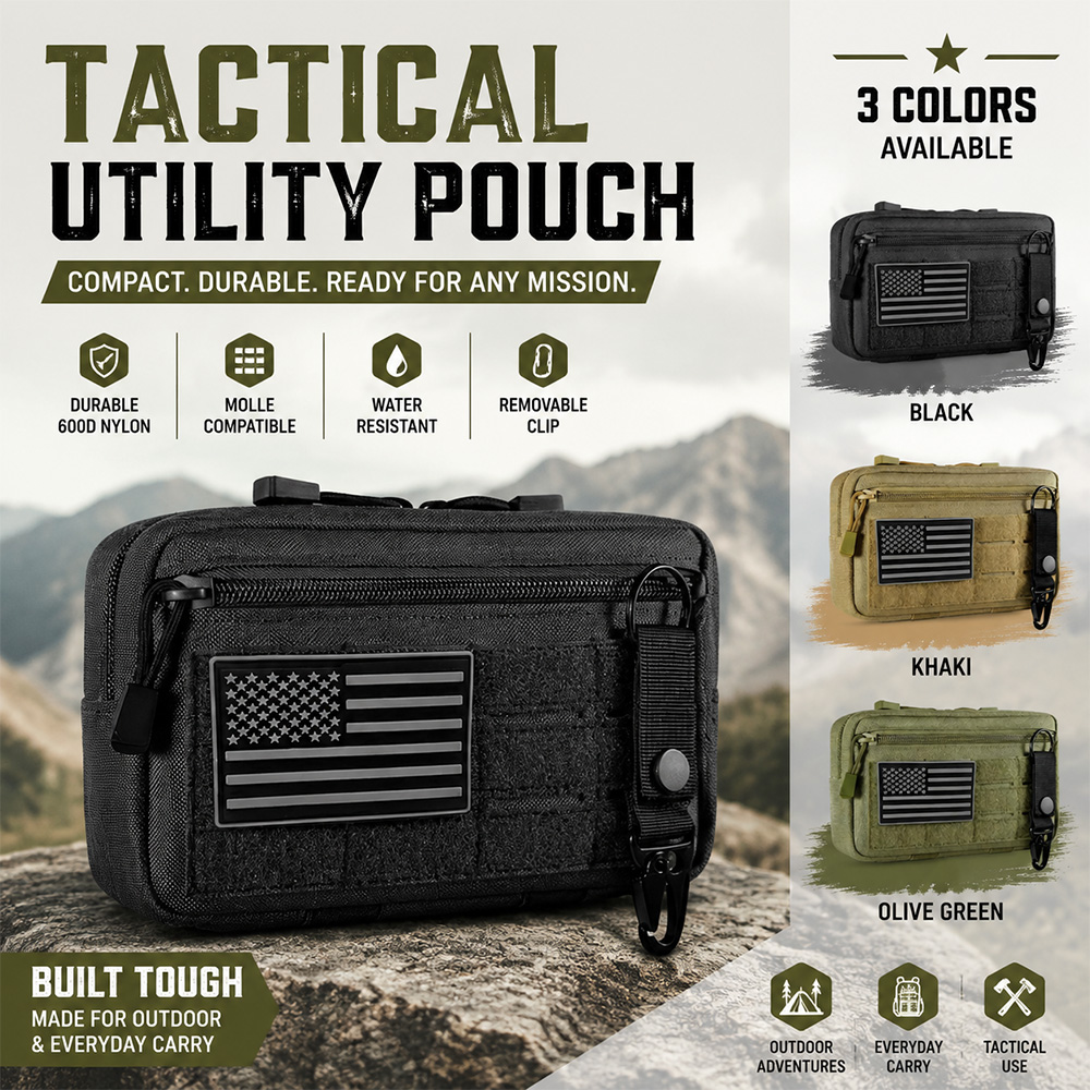 Tactical Molle EDC Pouch Outdo - First Aid Bag Kit ulasan dan harga