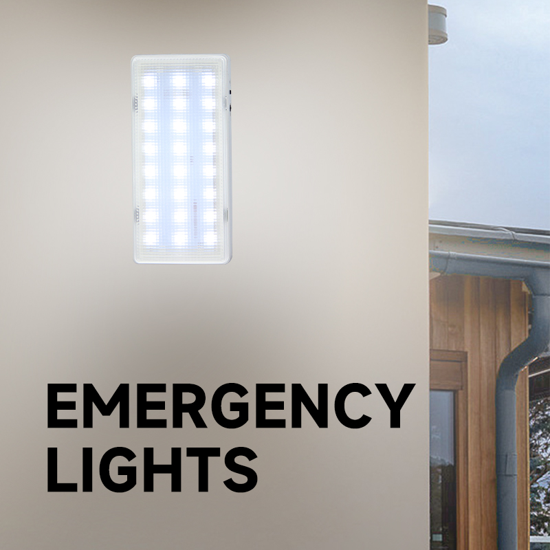 Wall-mounted Emergency Light P - Power Outage Light ulasan dan harga