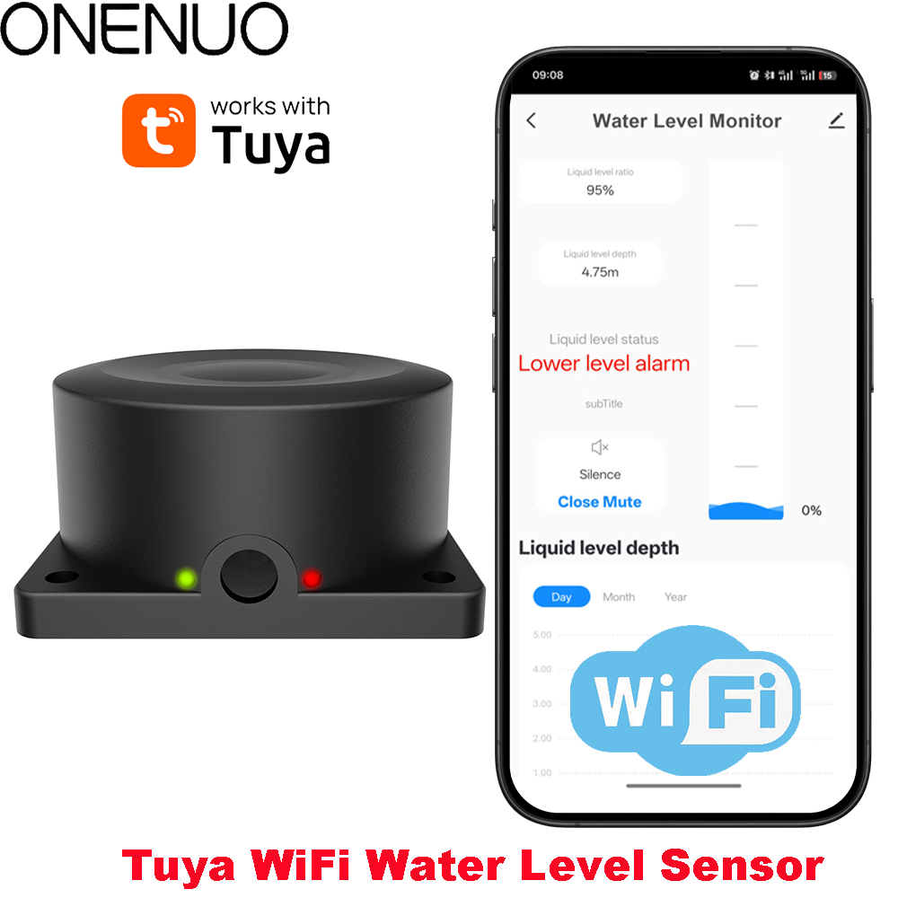 ONENUO Liquid Level Sensor Oil - Water Alarm Sensor ulasan dan harga