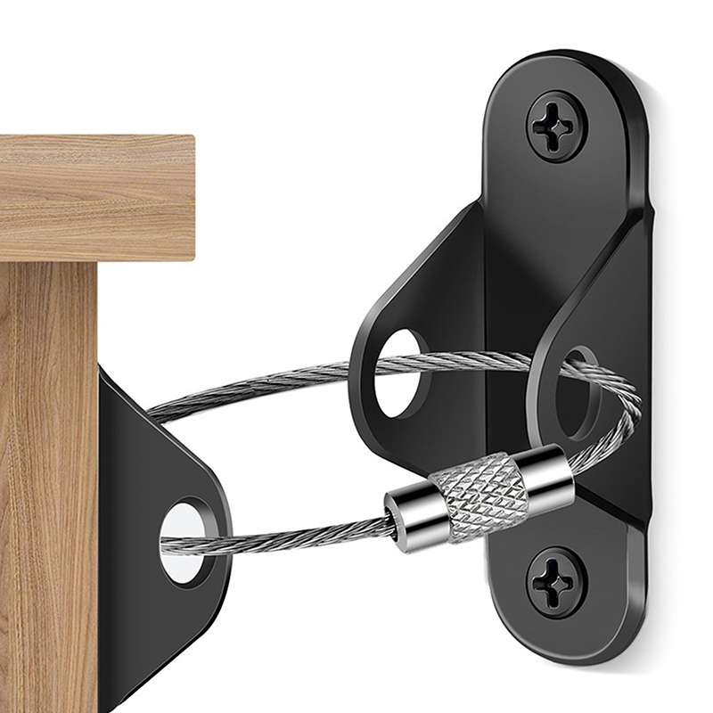 1Set Anti-Tip Furniture Anchor - Earthquake Anchor Strap ulasan dan harga