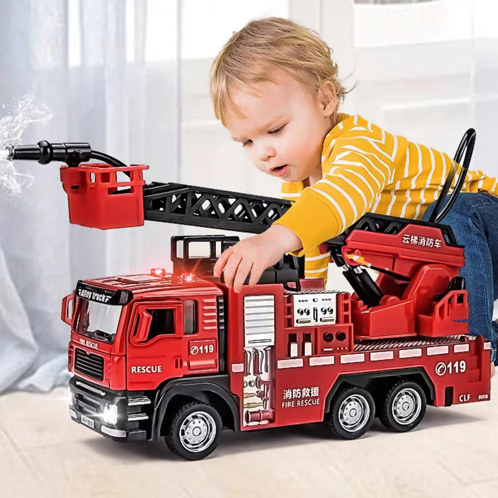 1/32 Fire Engine Car Toy Model - Fire Escape Ladder ulasan dan harga