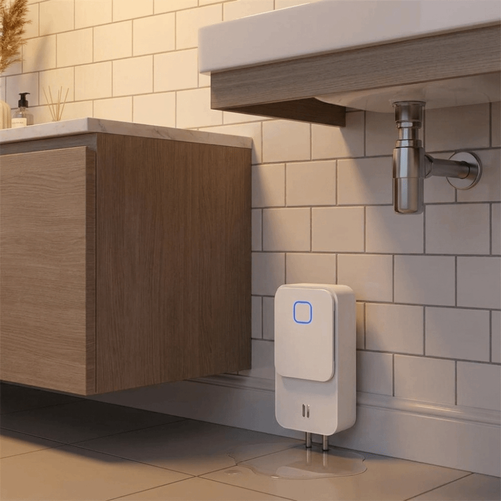 WiFi-Connected WiFi Water Imme - Water Alarm Sensor ulasan dan harga