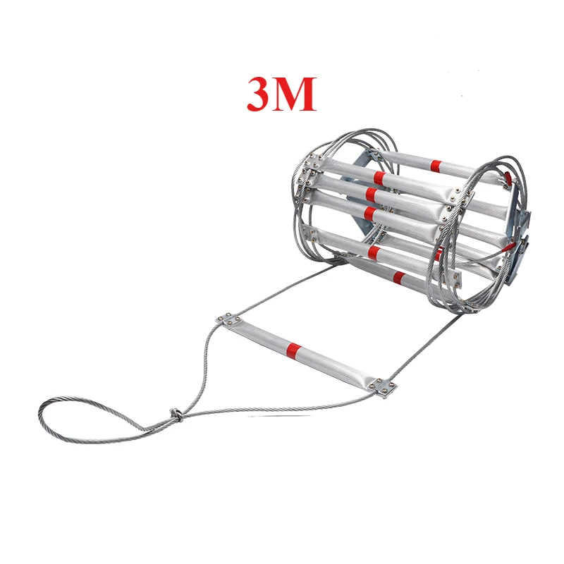 Durable3M Soft Rope Ladder Hou - Fire Escape Ladder ulasan dan harga