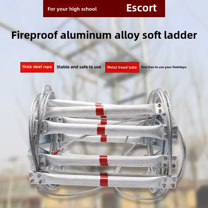 Durable3M Soft Rope Ladder Hou - Fire Escape Ladder ulasan dan harga