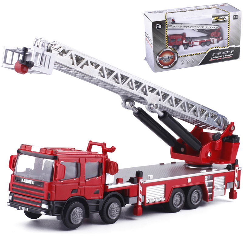 Alloy 1:50 ladder fire engine  - Fire Escape Ladder ulasan dan harga