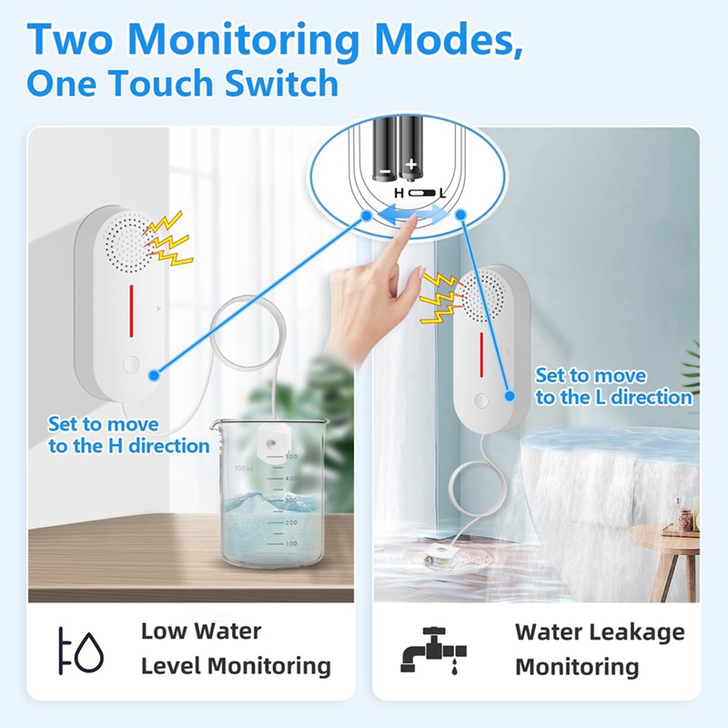 Water Detector Alarm, Smart Wa - Water Alarm Sensor ulasan dan harga