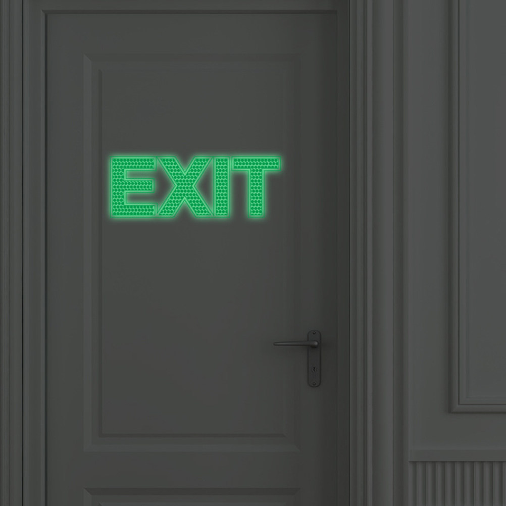 Exit Wall Safety Sticker Nocti - Emergency Exit Sign ulasan dan harga