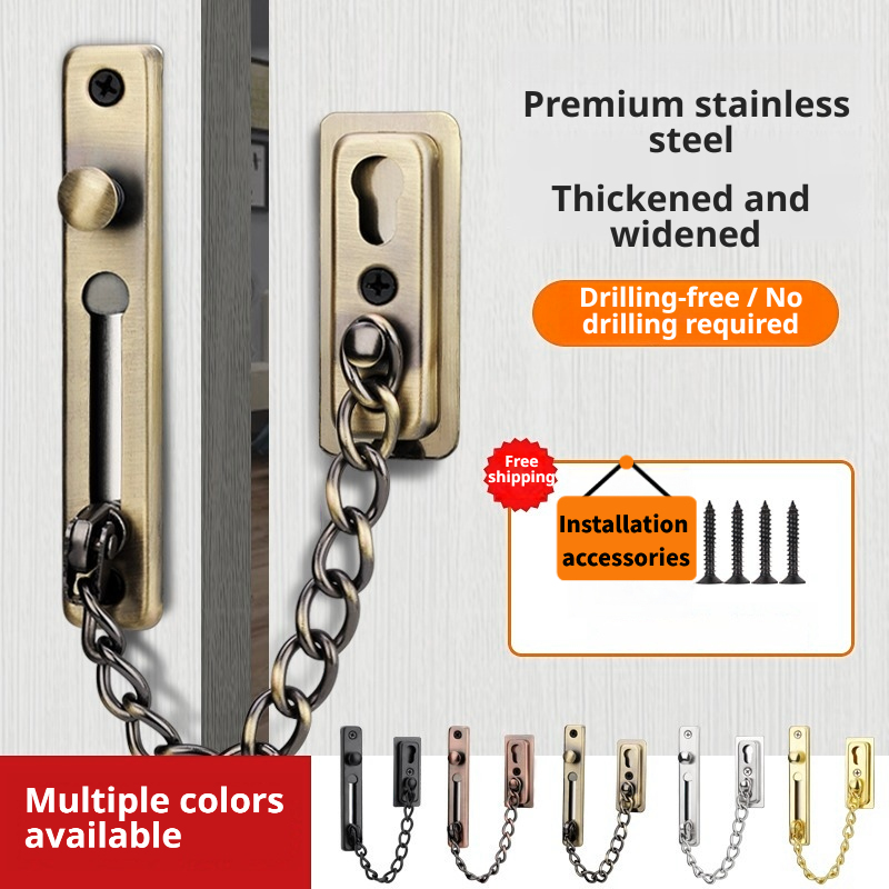 Stainless Steel Anti-Theft Doo - Security Chain Door ulasan dan harga