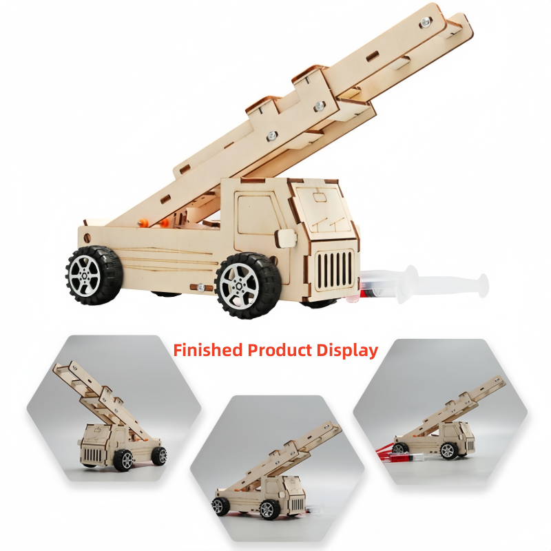 DIY Wood Ladder Fire Truck Mod - Fire Escape Ladder ulasan dan harga