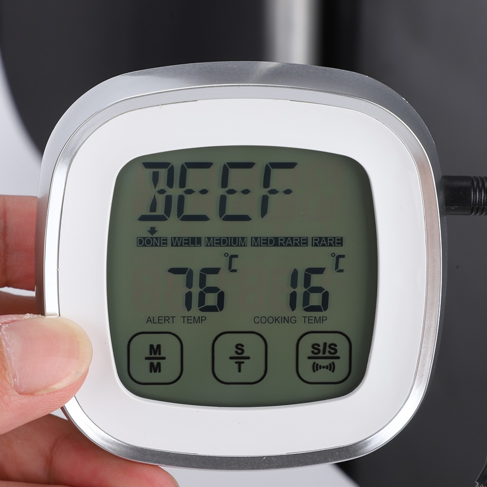 Touch Screen Digital Meat Ther - Pool Alarm Float ulasan dan harga