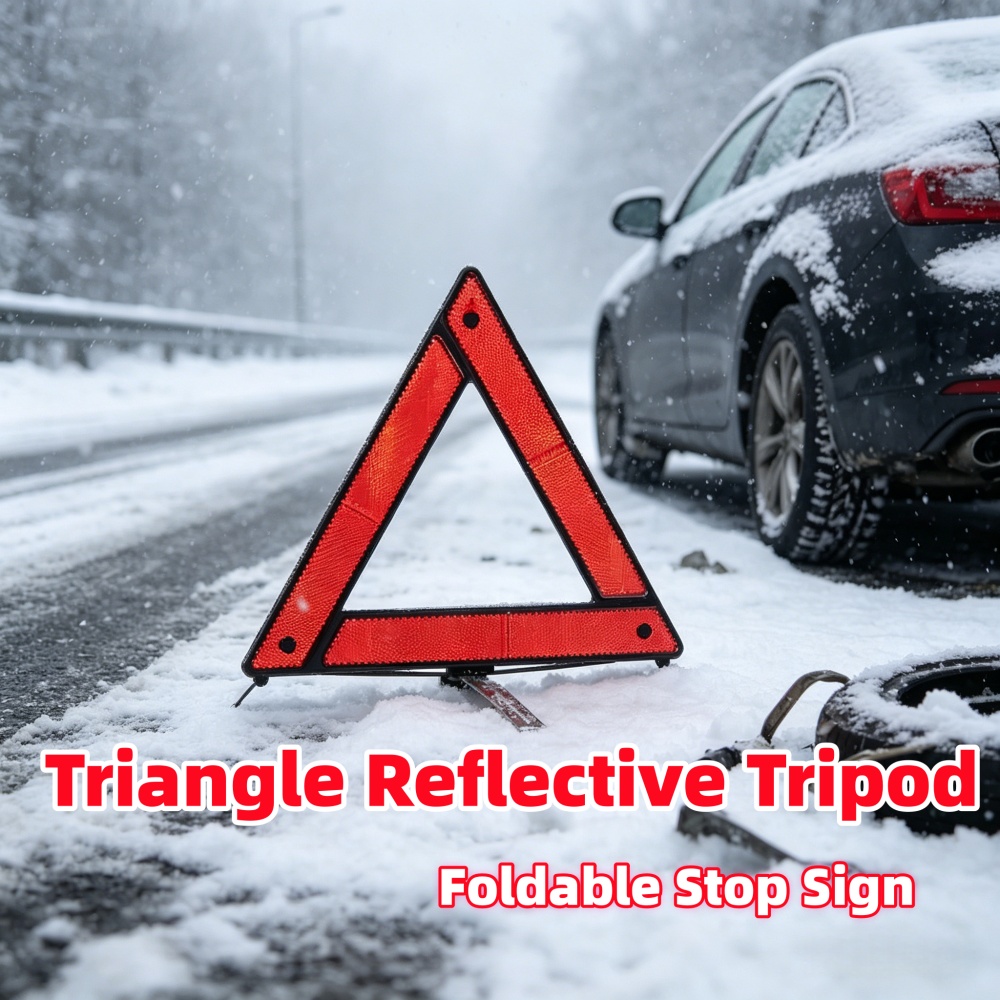 Red Reflective Car Tripod Fold - Emergency Exit Sign ulasan dan harga