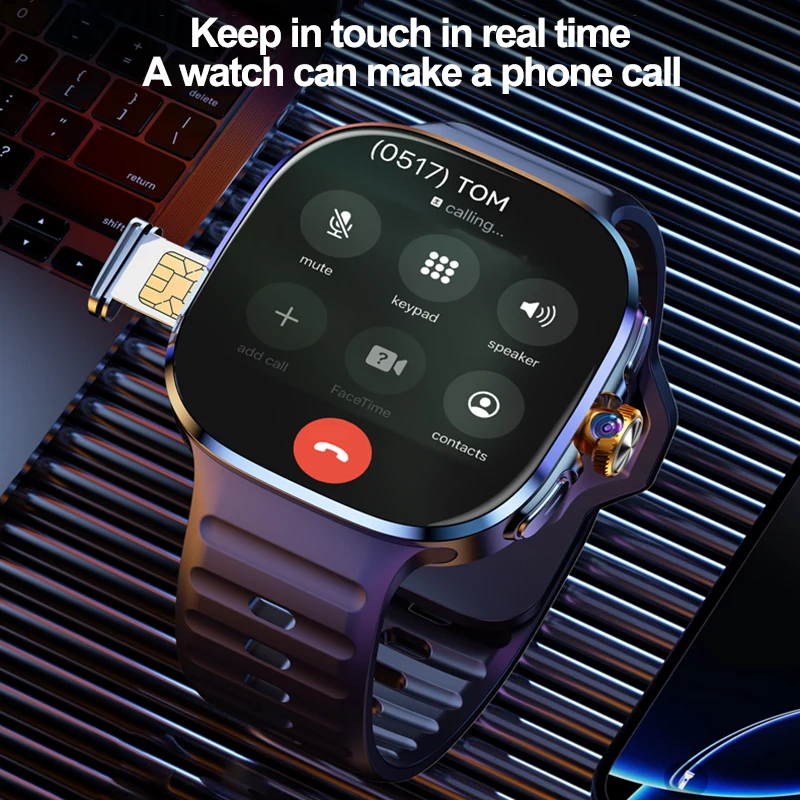 New Large Screen Smartwatch 4G - Window Lock Bar ulasan dan harga