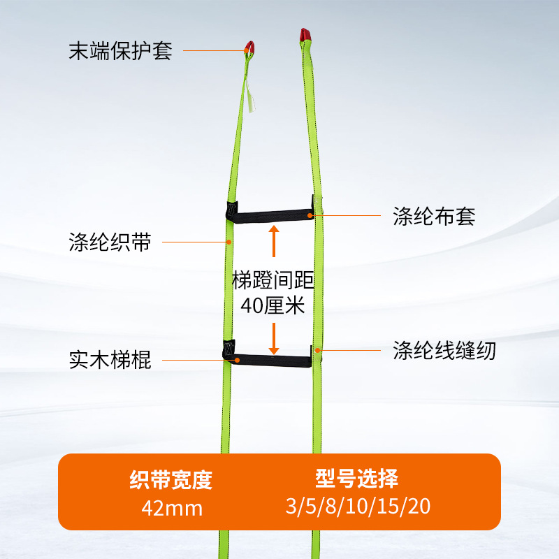 10M Escape Fire Soft Rope Ladd - Fire Escape Ladder ulasan dan harga