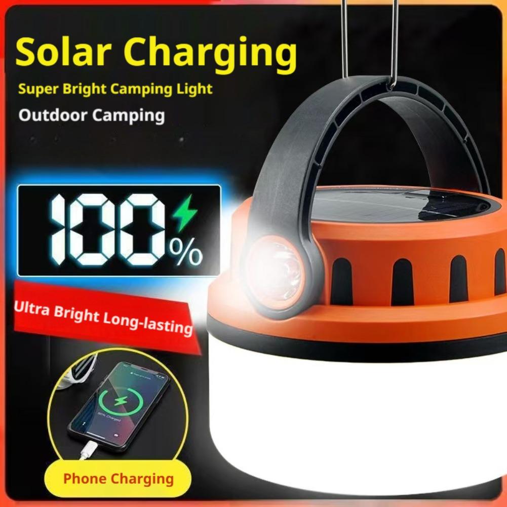 Solar Rechargeable Camping Lan - Power Outage Light ulasan dan harga