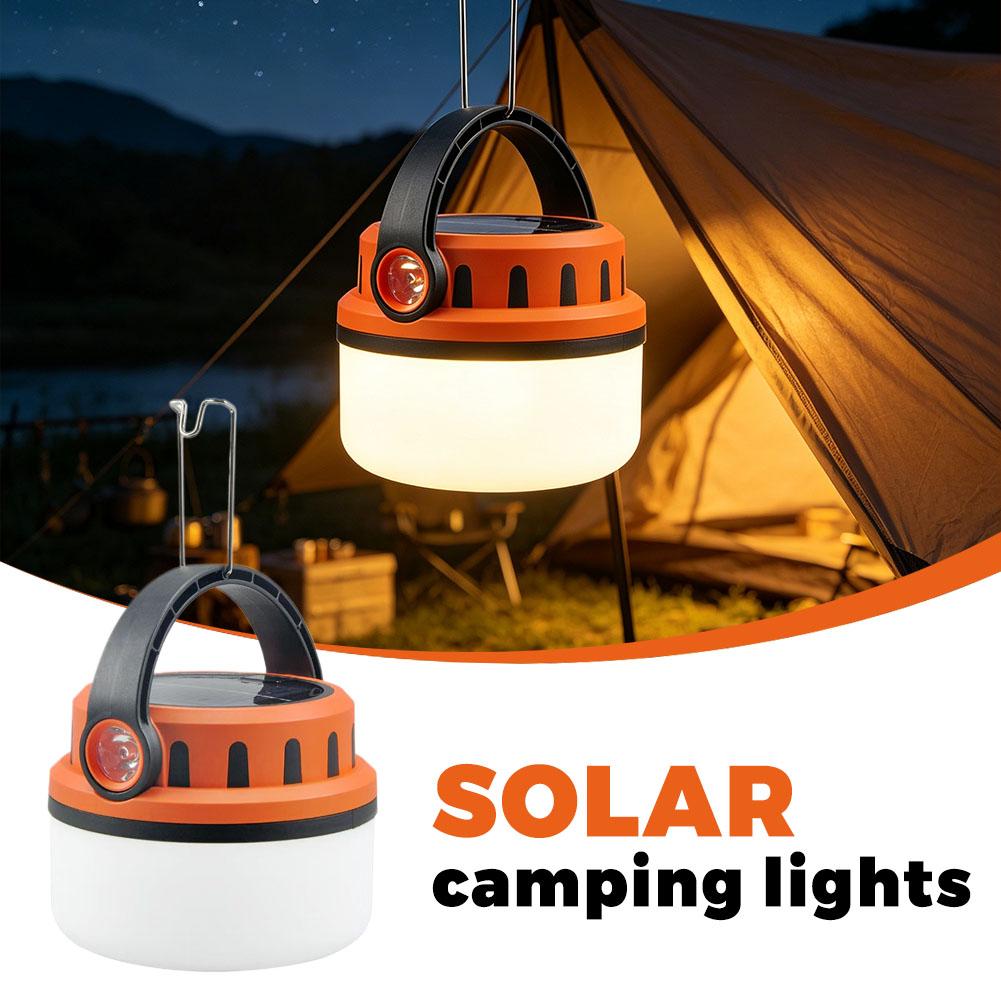 Solar Rechargeable Camping Lan - Power Outage Light ulasan dan harga